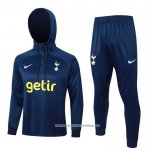 Tuta da Track Felpa Tottenham Hotspur 2023/24 Bambino Blu