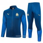 Tuta da Track Giacca Olympique Marsiglia 2023/24 Blu Scuro