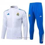 Tuta da Track Giacca Real Madrid 25/26 Bianco