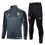 Tuta da Track Giacca Real Madrid 23/24 Verde