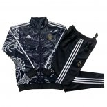Tuta da Track Giacca Real Madrid Dragon 24/25 Nero