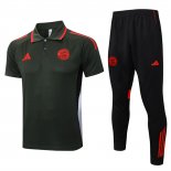 Conjunto Polo Bayern Monaco 25/26 Verde Scuro