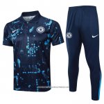 Conjunto Polo Chelsea Blu Scuro 24-25