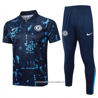 Conjunto Polo Chelsea Blu Scuro 24-25