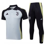 Conjunto Polo Juventus Grigio 24-25