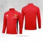 Giacca Manchester United 24/25 Rosso