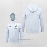 Giacca con Cappuccio Arsenal 23/24 Grigio