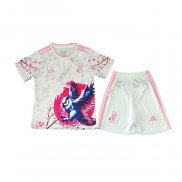 Maglia Giappone Anime 25-26 Bambino Bianco Grand Owl