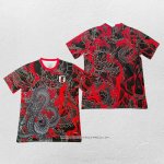 Maglia Giappone Dragon 25/26 Nero Rosso Thailandia