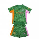 Maglia Manchester City Portiere 25/26 Bambino Verde