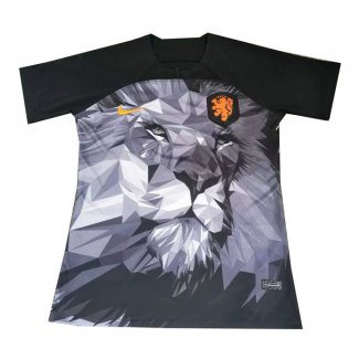 Maglia Paesi Bassi Concept 24/25 Nero Thailandia