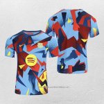 Maglia Prematch Barcellona 2025-2026 Blu