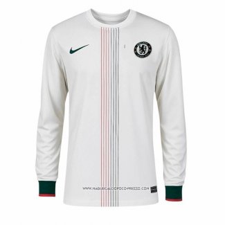 Seconda Maglia Chelsea 25/26 Manica Lunga