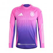 Seconda Maglia Germania 2024 Manica Lunga