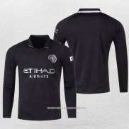 Seconda Maglia Manchester City 25/26 Manica Lunga
