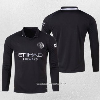 Seconda Maglia Manchester City 25/26 Manica Lunga