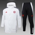 Tuta Invernale Manchester United 24/25 Bianco