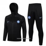 Tuta con Cappuccio Inter 24/25 Nero