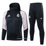 Tuta da Track Felpa Real Madrid 2024 Grigio -2025