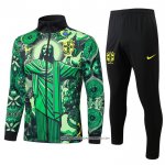 Tuta da Track Giacca Brasile Bambino Verde Jesus 24-25