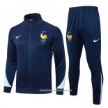 Tuta da Track Giacca Francia 2024 Bambino Blu -25