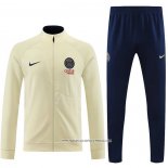 Tuta da Track Giacca Paris Saint-Germain 23/24 Giallo