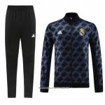 Tuta da Track Giacca Real Madrid 23/24 Blu Scuro