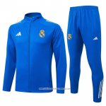 Tuta da Track Giacca Real Madrid 25/26 Bambino Azzurro