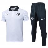 Conjunto Polo Chelsea 25/26 Bianco
