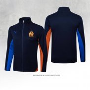 Giacca Olympique Marsiglia Blu 24-25 Arancione