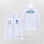 Giacca con Cappuccio Napoli 22/23 Bianco
