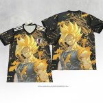 Maglia Giappone Anime Dragon Ball 24/25 Nero Thailandia
