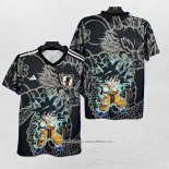 Maglia Giappone Cartoon 2025 Nero Thailandia