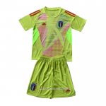 Maglia Italia Portiere 24/25 Bambino Verde