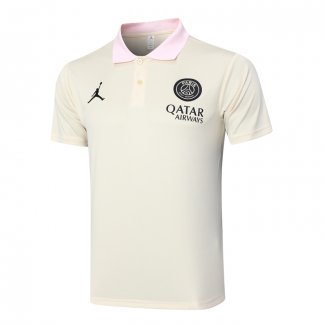 Maglia Polo Paris Saint-Germain 24-25 Giallo