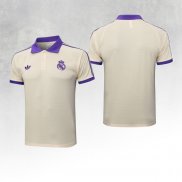 Maglia Polo Real Madrid 25-26 Giallo