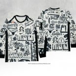 Maglia Prematch America 2024 Manica Lunga Bianco