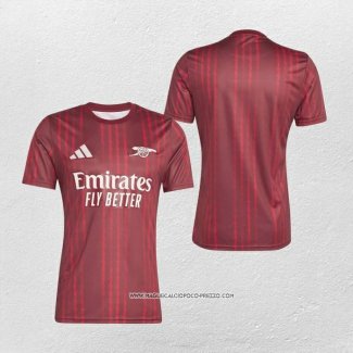 Maglia Prematch Arsenal 25/26 Rosso