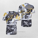 Maglia Prematch Real Madrid 25/26 Nero Bianco