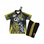 Maglia Real Madrid Dragon 25/26 Bambino Giallo Nero