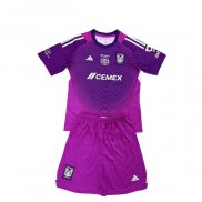 Maglia Tigres UANL Portiere 25/26 Bambino Purpura