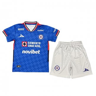 Prima Maglia Cruz Azul 25-26 Bambino