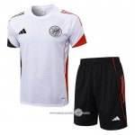 Tuta da Track Ajax 25/26 Manica Corta Bianco - Pantaloncini