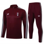 Tuta da Track Felpa Ajax 25/26 Rosso