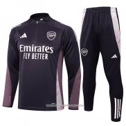 Tuta da Track Felpa Arsenal 24-25 Grigio Scuro
