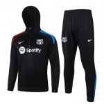 Tuta da Track Felpa Barcellona 24/25 Nero