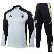 Tuta da Track Felpa Juventus Grigio 24-25