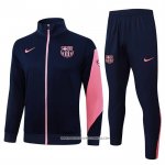 Tuta da Track Giacca Barcellona 25/26 Blu Rosa