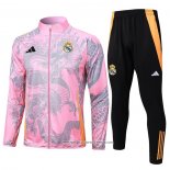 Tuta da Track Giacca Real Madrid Rosa Dragon 24-25