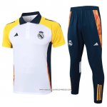 Conjunto Polo Real Madrid 24/25 Bianco